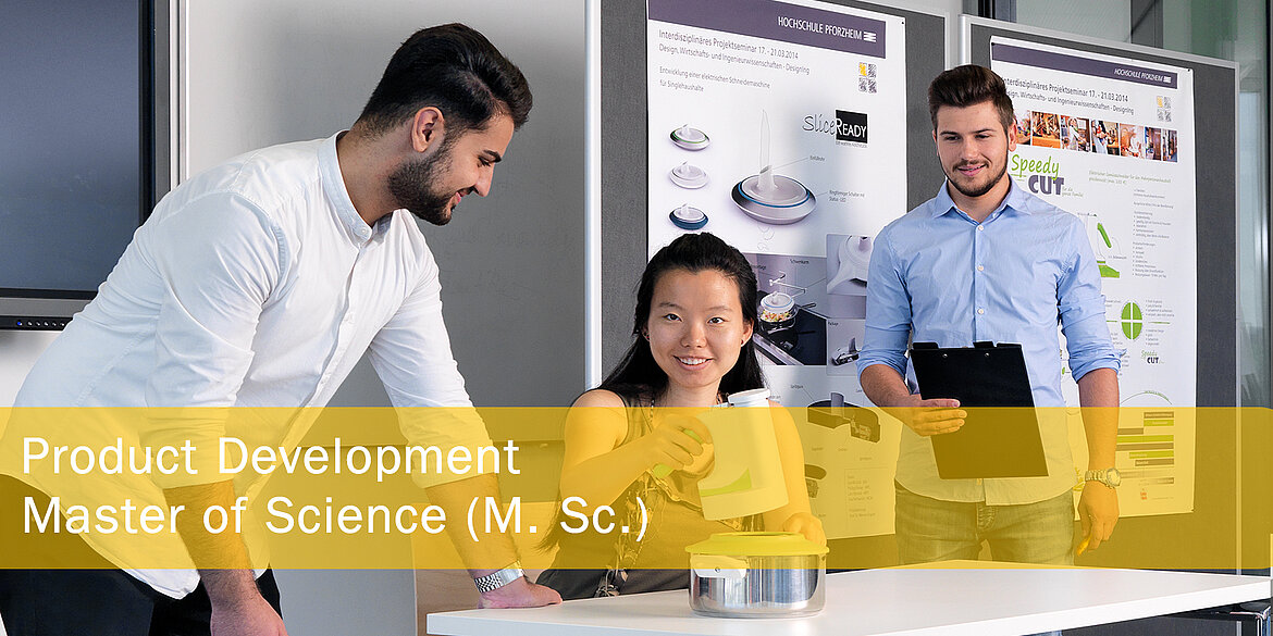 Product Development - Master of Science (M. Sc.)