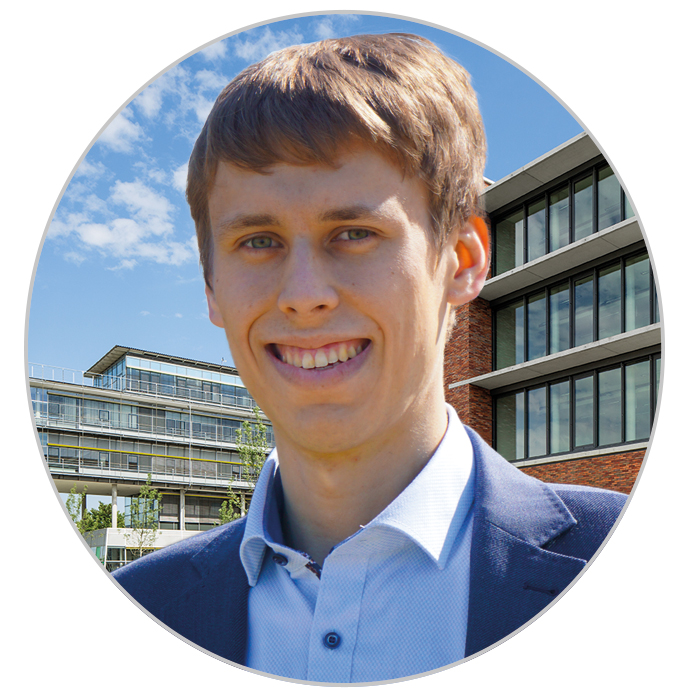 Tobias Fahr studiert Mechatronische Systementwicklung