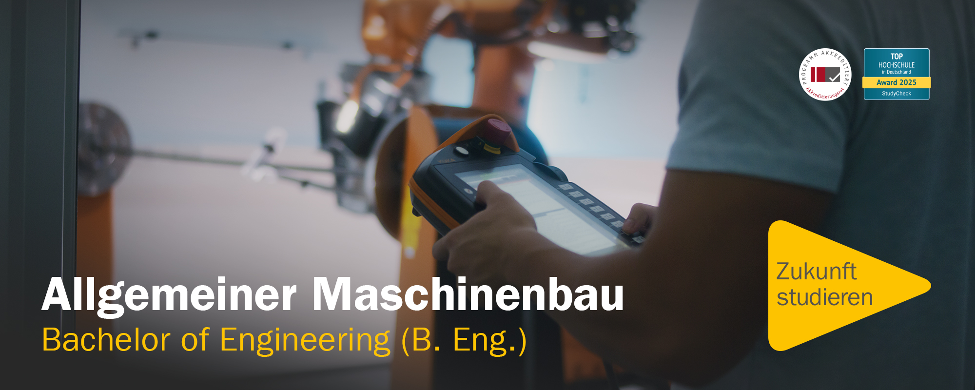 Allgemeiner Maschinenbau - Bachelor of Engineering an der Hochschule Pforzheim