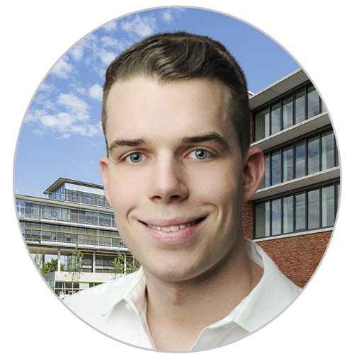 Jonas Bauer studiert Wirtschaftsingenieurwesen/ International Management