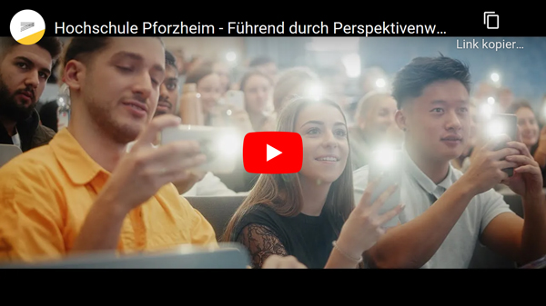 Imagefilm der Hochschule Pforzheim - Führend durch Perspektivenwechsel